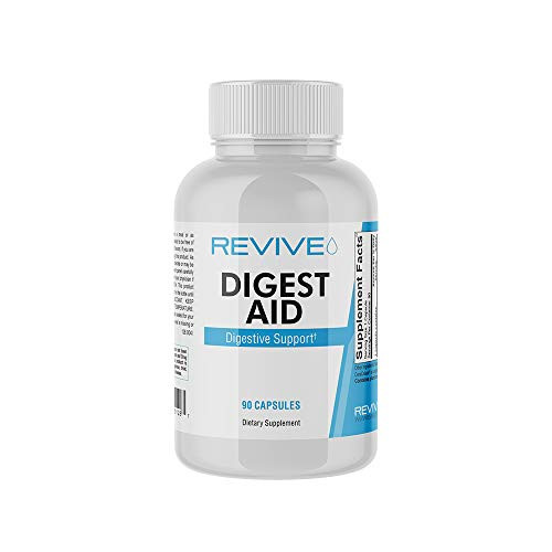 Revive MD | Digest Aid | Promotes The Digestion of Proteins- Fats- Starches  and  Fibers for Men and Women | Supports Gastric Acid Balance | Targeted Enzyme Support | Increase Enzymes | 80 Capsules