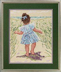 To The Beach Cross Stitch Chart by Janlynn