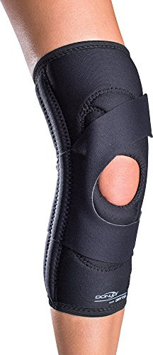 DonJoy Lateral J Patella Knee Support Brace Without Hinge- Neoprene- Right Leg- Large