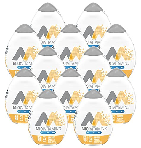PACK OF 12 - Mio Energy Liquid Water Enhancer- Orange Vanilla- 1.62 Fl Oz- 1 Count