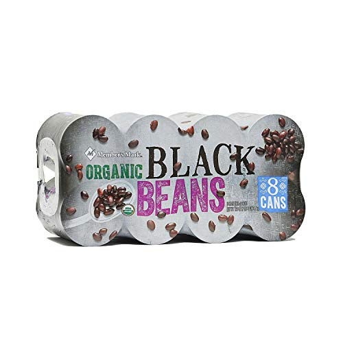 Member's Mark Organic Black Beans -15 oz. can- 8 ct.-
