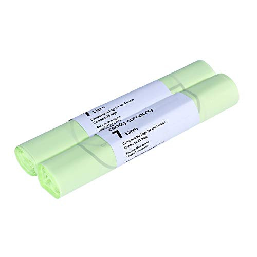 The Caddy Company 7 Litre Compostable Bin Liners with 50 Bags