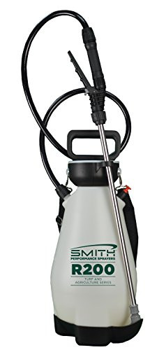 Smith Performance Sprayers R200 2-Gallon Compression Sprayer for Pros Applying Weed Killers- Insecticides- and Fertilizers