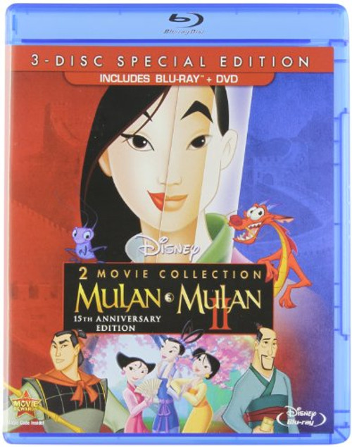 Mulan / Mulan II -3-Disc Special Edition- -Blu-ray / DVD- Mulan / Mulan II -3-Disc Special Edition- -Blu-ray / DVD-