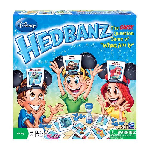 Disney HedBanz Board Game