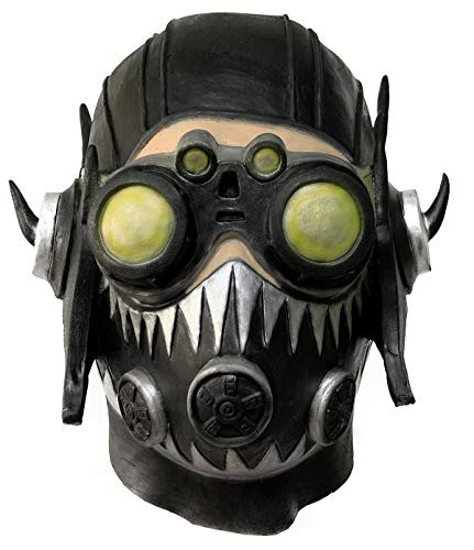 LLH Octavio Silva Mask APEX Latex Game Full Face Helmet Halloween Party Costume Accessroy Masquerade Cosplay Props Black