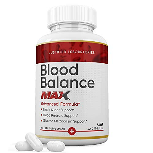 Blood Balance Advanced Max Formula All Natural Blood Pressure Sugar Support Supplement Pills 60 Capsules Blood Balance Advanced Max Formula All Natural Blood Pressure Sugar Support Supplement Pills 60 Capsules