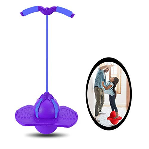 Jumping Bounce Ball Yoga Fitness Ball Home Exercise Ball for Children Adult Indoor Outdoor Entertainment Balance Jump Board Ball Toys Fitness for Aerobic Balance and Coordination Exercises