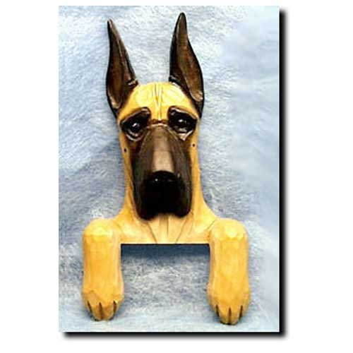 Michael Park Fawn Great Dane Door Topper