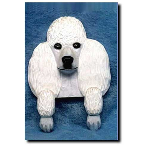 Michael Park White Poodle Door Topper