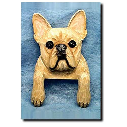 Michael Park Cream French Bulldog Door Topper