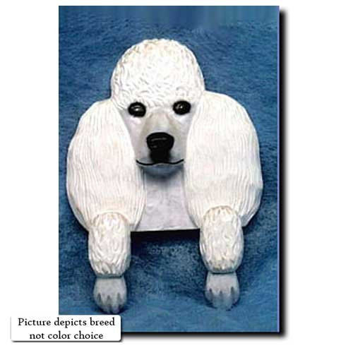 Michael Park Black Poodle Door Topper