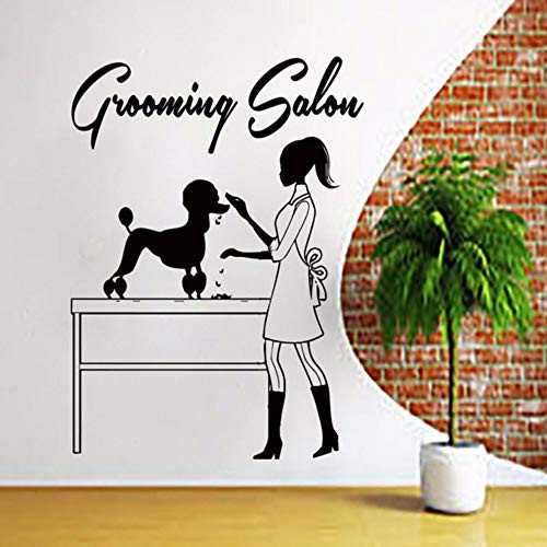 Pbldb 42X58Cm Dog Wall Decal Grooming Salon Wall Sticker Pet Shop Dog Wall Art Pet Grooming Salon Decoration Pets Shop Door Window Decor Pbldb 42X58Cm Dog Wall Decal Grooming Salon Wall Sticker Pet Shop Dog Wall Art Pet Grooming Salon Decoration Pets Shop Door Window Decor