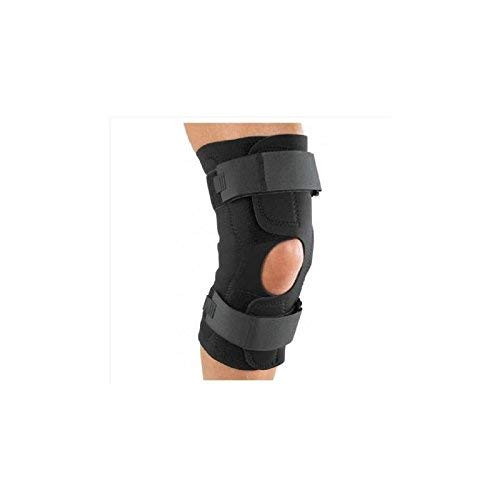 Djo Hinged Knee Brace Reddie Brace Small Wraparound Hook and Loop Straps 1512 to 18 Inch Circumference Left or Right Knee Qty 1