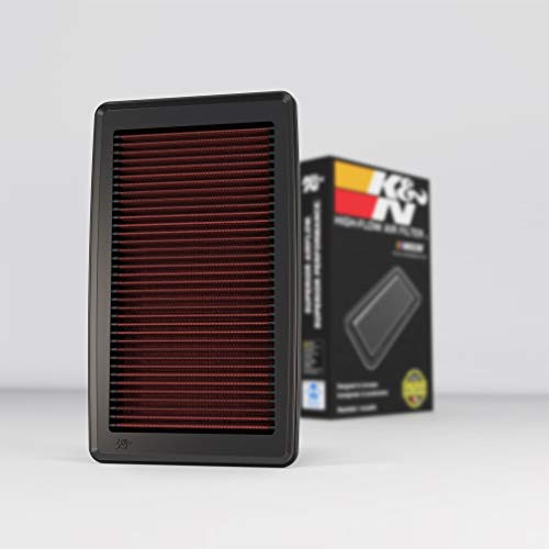 K and N Engine Air Filter- High Performance- Premium- Washable- Replacement Filter- Fits 2014-2015 Acura MDX V6 3.5L- 33-5013