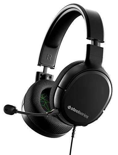 SteelSeries Arctis 1 Wired Gaming Headset  Detachable ClearCast Microphone  Lightweight Steel-Reinforced Headband  For Xbox- PC- PS5- PS4- Nintendo Switch- Mobile