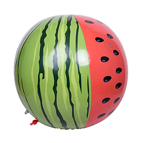 Mifelio Mega Melon Ball Jumbo Sprinkler- 23.6 Watermelon Inflatable Sprinkler Toys for Kids Toddlers