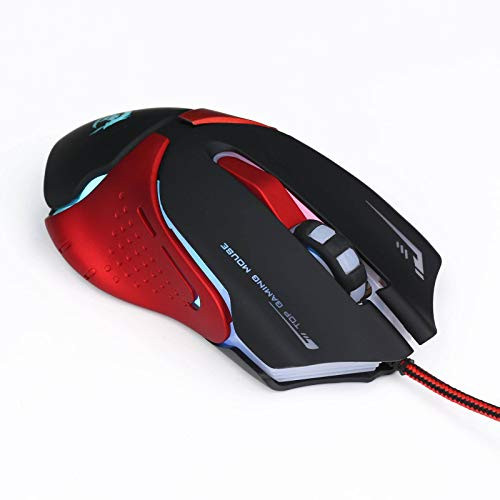 N-brand SeenDa 3200DPI Gaming Mouse 6 Buttons LED Optical Professional Pro Mouse Gamer Computer Mice for PC Laptop Games Mice