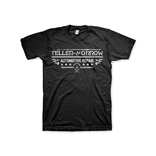 Sons of Anarchy Officially Licensed Merchandise Teller-Morrow Automotive Repair T-Shirt -Black-- Medium