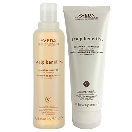 Aveda Scalp Benefits Balancing Shampoo 8.5 oz and Conditioner 6.7 oz Duo