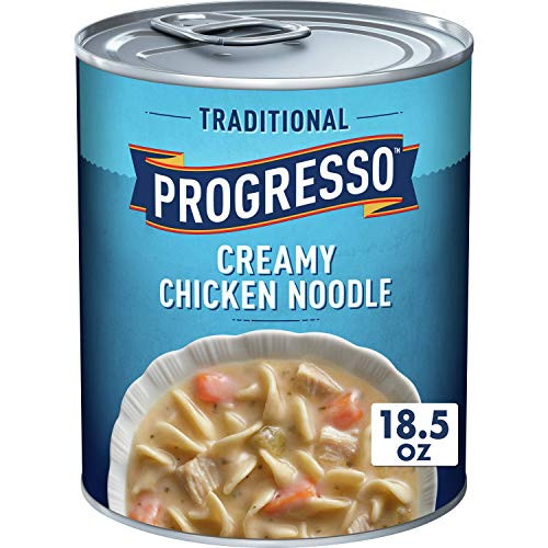 Progresso Traditional- Creamy Chicken Noodle Soup- 18.5 oz -Pack of 12-