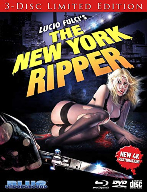 New York Ripper- The -Blu-ray Plus DVD Plus CD-