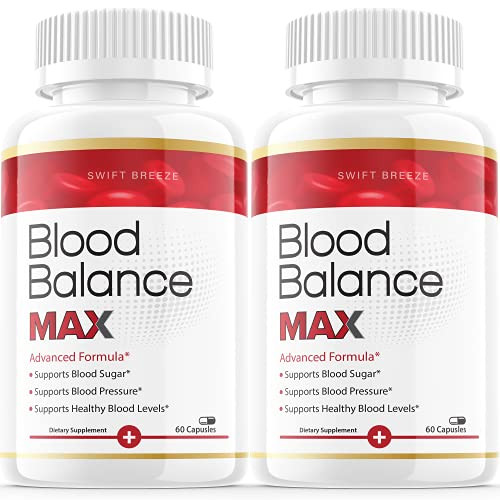 `-2 Pack- Blood Balance Max Advanced Formula Pills- Blood Balance Advance Boost Capsules - Sugar Balance Supplement for High Blood Pressure - Natural Pressure Monitor for Nutrition -120 Capsules- `-2 Pack- Blood Balance Max Advanced Formula Pills- Blood Balance Advance Boost Capsules - Sugar Balance Supplement for High Blood Pressure - Natural Pressure Monitor for Nutrition -120 Capsules-