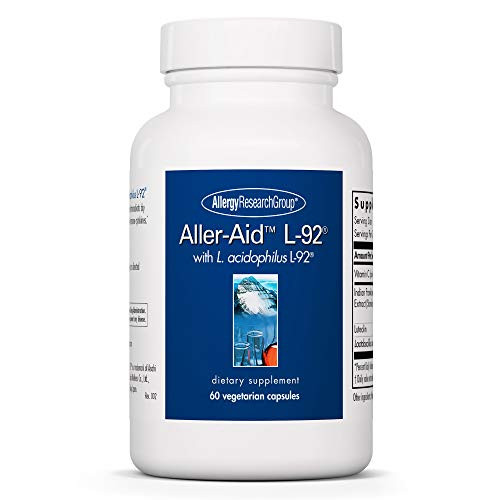 Allergy Research Group - Aller-Aid L-92 - Seasonal Support- Th1/Th2 Balance - 60 Vegetarian Capsules Allergy Research Group - Aller-Aid L-92 - Seasonal Support- Th1/Th2 Balance - 60 Vegetarian Capsules
