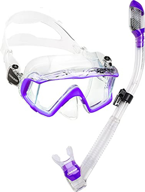 Cressi Pano 3 and Supernova Dry- Clear/Purple Cressi Pano 3 and Supernova Dry- Clear/Purple