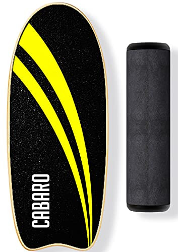 Core Balance Board Trainer- Surf Balance Board for Adults- Balance Exercise Equipment for Hockey- Surfing- Snowboarding- Skateboarding and Skiing