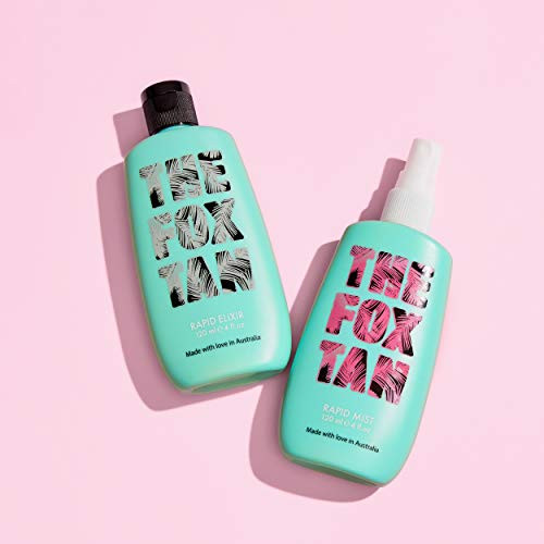The Fox Tan Originals Pack | Natural Tanning Lotion  and  Accelerator | Elixir and Mist for Dark- Flawless- Tan Skin | Streak-Free Tanning | Tanning Lotions  and  Oils For Melanin Production