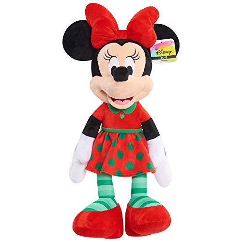Disney 15177 Minnie Mouse Holiday 2018 Plush- Multicolor