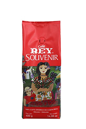 Cafe Rey Souvenir Puro Costa Rica Ground Coffee, 400 g/14.08 oz.