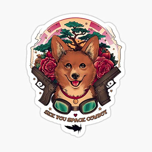 See You Space Cowboy Sticker - Sticker Graphic - Auto Wall Laptop Cell Truck Sticker for Windows Cars Trucks