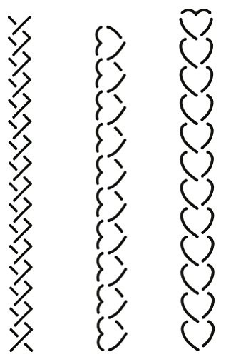 Quilting Creations 3 Mini Borders Quilt Stencil