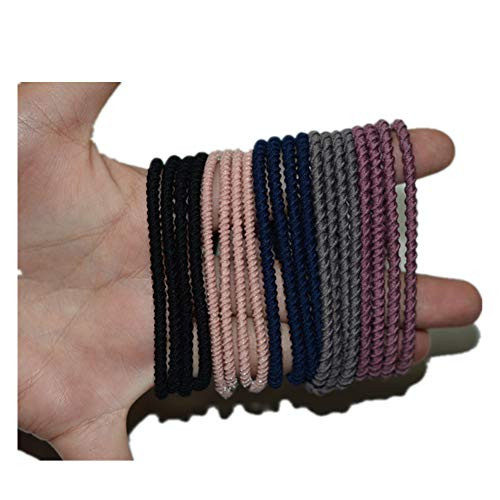 Bzybel Thick Seamless Cotton Hair Bands Elastic Hair Ties Ponytail Holders Headband Scrunchies Hair Accessories No Crease Damage for Thick Hair for Women Girls -10pcs- Bzybel Thick Seamless Cotton Hair Bands Elastic Hair Ties Ponytail Holders Headband Scrunchies Hair Accessories No Crease Damage for Thick Hair for Women Girls -10pcs-