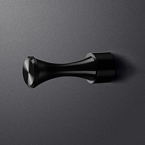 SICHU Aluminum Towel Hooks Wall HooksClothes Hook Single Robe Hook Fitting Room Hooks for Bathroom Kitchen Keys Coat Hook-1pc Black-