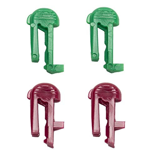 Intermatic HB11 Cycle Timer Clock ON-OFF Plastic Switch Trippers - 2 Red 2 Green