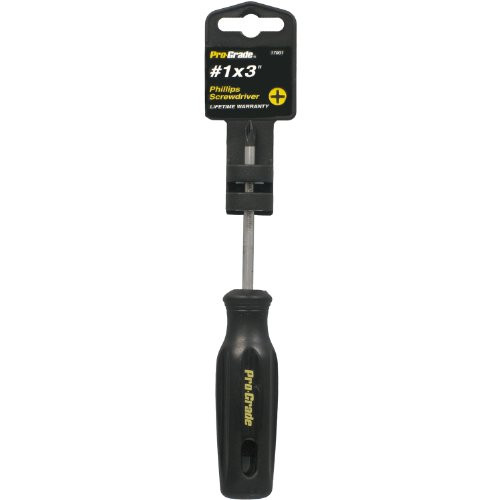 Pro-Grade Tools 17001- #1 x 3" Phillips Screwdriver