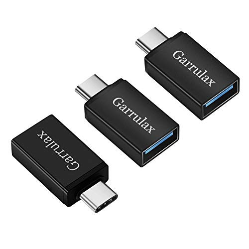 Garrulax USB C to USB Adapter-3 Pack- Thunderbolt 3 to USB 3.0 Adapter Compatible for MacBook Pro 2019-2018MacBook Air 2018Surface Go Dell XPS and More Type C Devices-3pcs Black- Garrulax USB C to USB Adapter-3 Pack- Thunderbolt 3 to USB 3.0 Adapter Compatible for MacBook Pro 2019-2018MacBook Air 2018Surface Go Dell XPS and More Type C Devices-3pcs Black-
