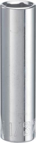 CRAFTSMAN Deep Socket SAE 1-4-Inch Drive 11-32-Inch 6-Point -CMMT43576-