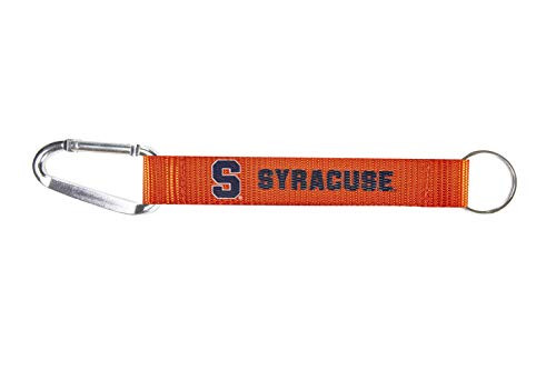 Aminco NCAA Syracuse Orange Carabiner Lanyard Keychain Team Color 5
