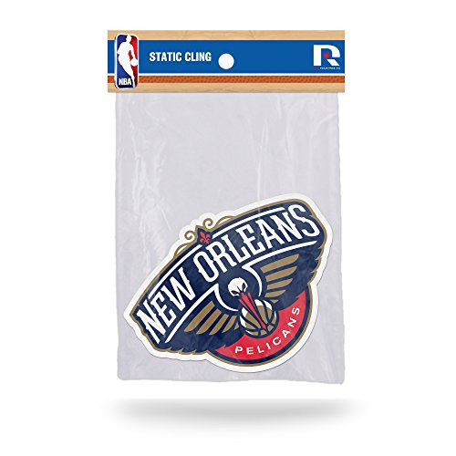 NBA New Orleans Pelicans Die Cut Static Cling Decal