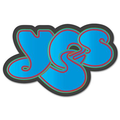 YES Rock Band Vynil Car Sticker Decal - Select Size