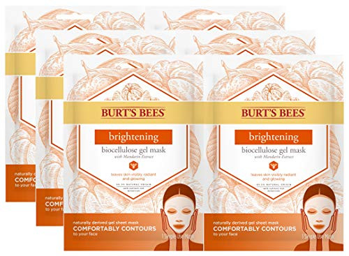 Burt's Bees Burts Bees Brightening Biocellulose Gel Face Mask 1 Pc -I0094138-
