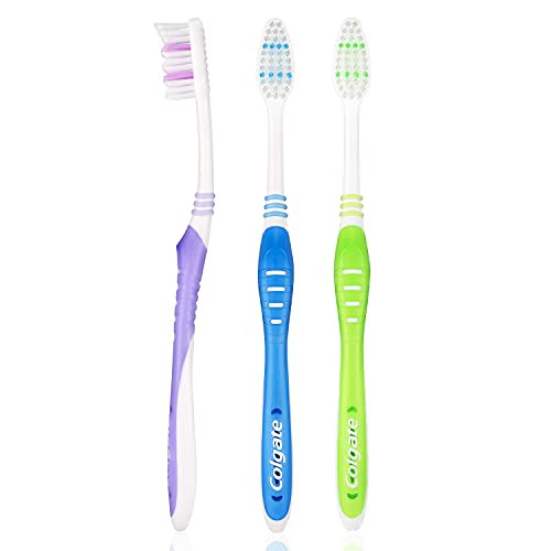 Colgate Super Flexi Toothbrush with Tongue Cleaner Medium - Pack of 3