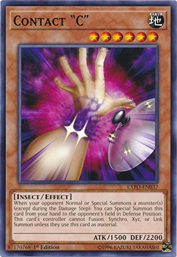 Yu-Gi-Oh! Contact C - EXFO-EN037 - Common - 1st Edition - Extreme Force -1st Edition-