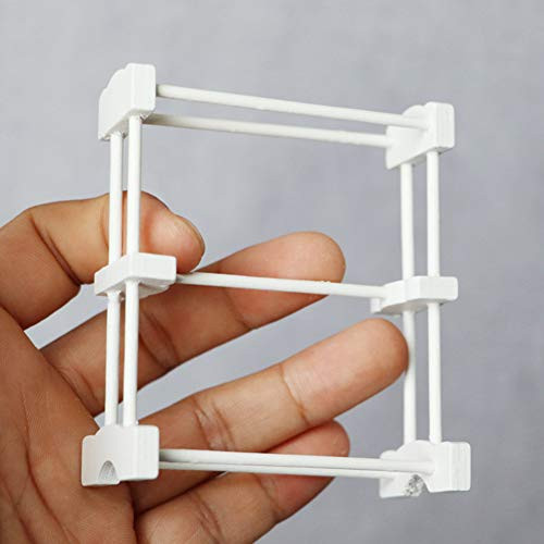 BARMI 1-12 Doll House Wooden Standing Towel Drying Rack Micro Bathroom Furniture DecorPerfect DIY Dollhouse Toy Gift Set