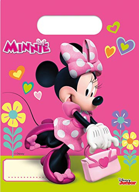 Disney Junior Minnie 53826 DISNEY MINNIE MOUSE Party Loot Bags Pink