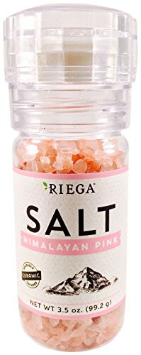 Riega Himalayan Grinder Pink Salt 3.5 Ounce